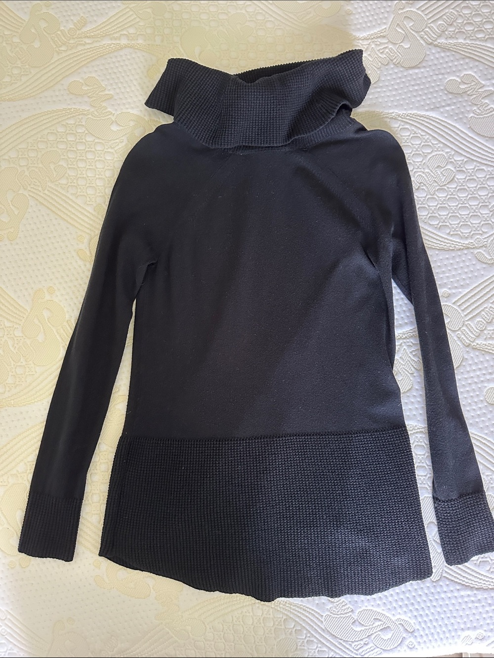 Cyrus Black Cowl Neck Sweater - Picture 4 of 4